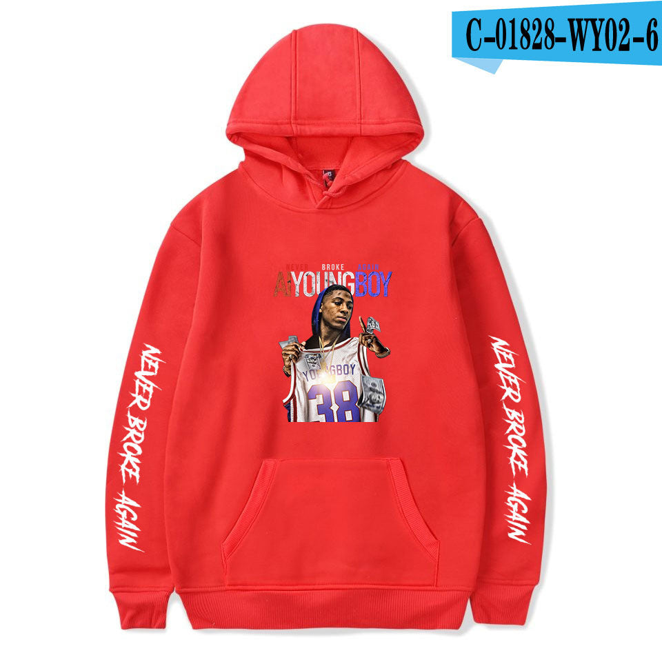 NBA Unisex Casual Hoodie