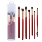 Ranch Red 7-Piece Eye Makeup Brush Set