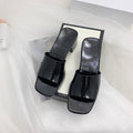 Chunky Heel Candy Color