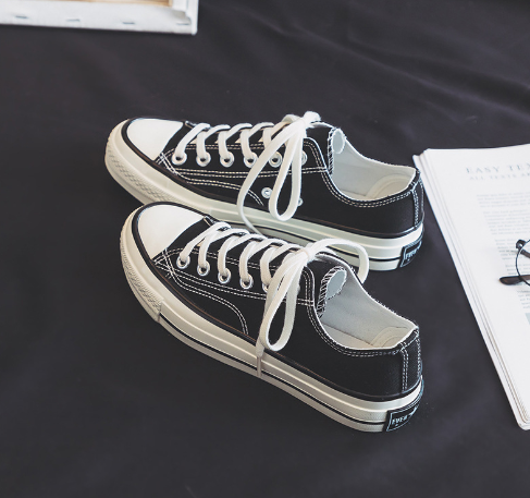 Canvas Lace Sneakers