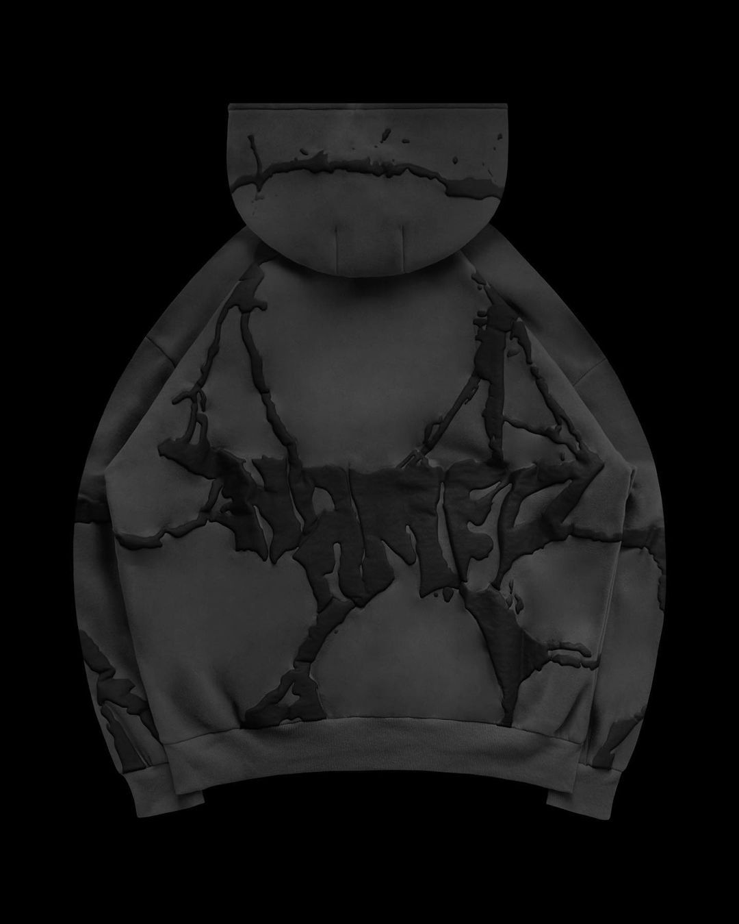 Retro Puff Print Hoodie