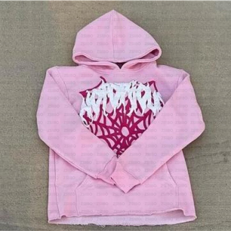 Spider Web Hoodie Set