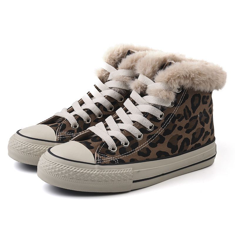 Leopard Print Sneakers
