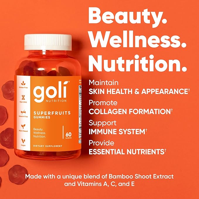 Goli Superfruits Gummies 60 CT
