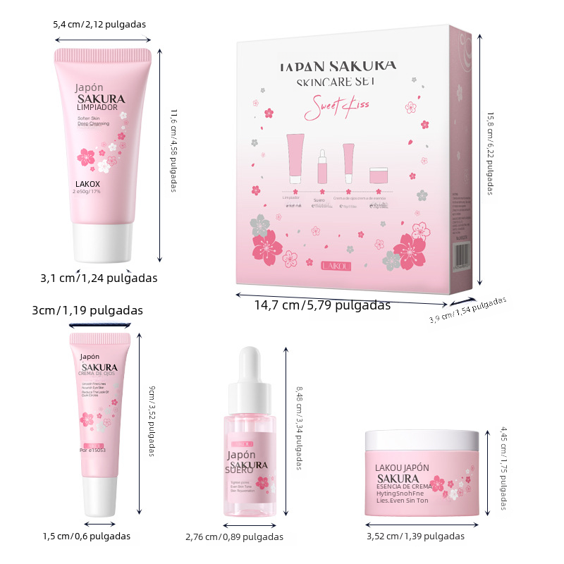 Japanese Sakura Skincare FullSet