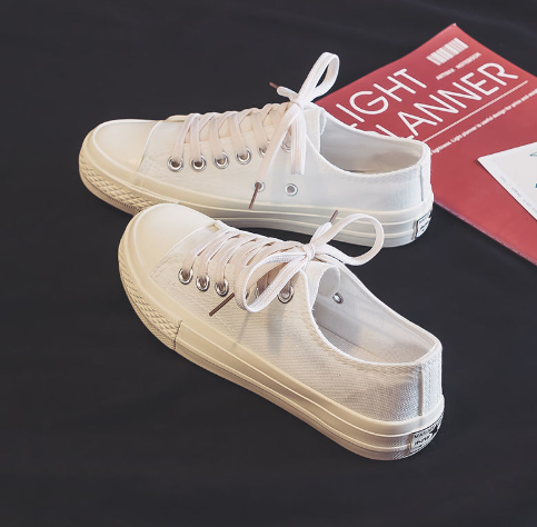 Canvas Lace Sneakers