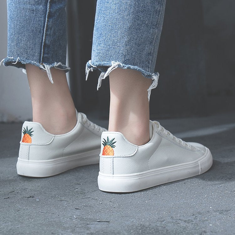 Pineapple Flat Sneakers