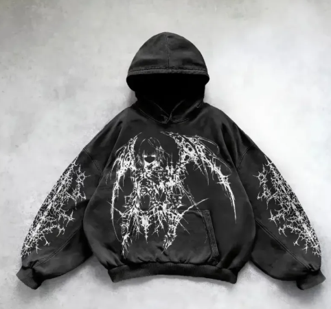 Washed Pullover Hoodie