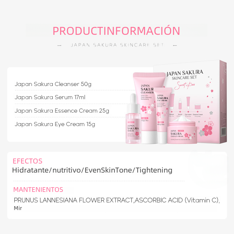 Japanese Sakura Skincare FullSet