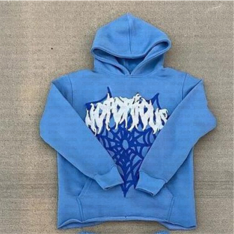 Spider Web Hoodie Set