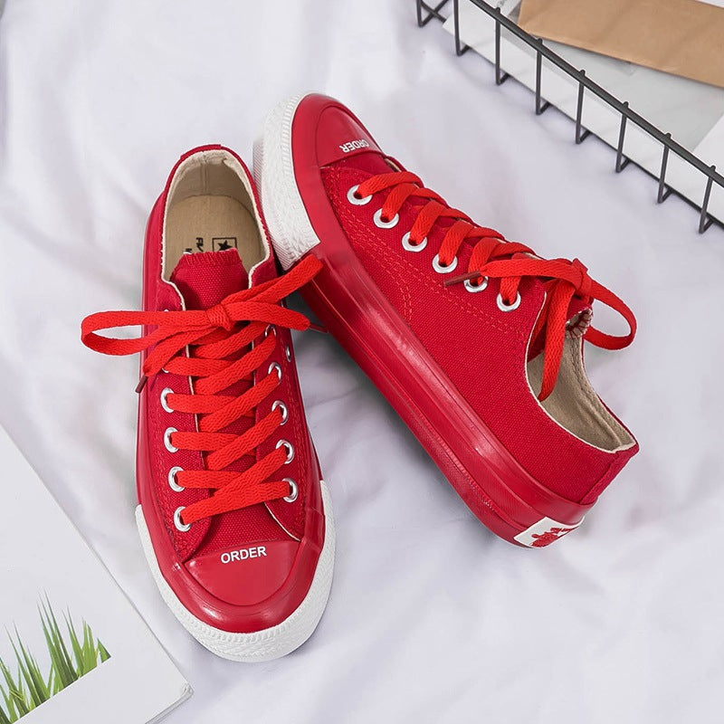 Canvas Lace Sneakers
