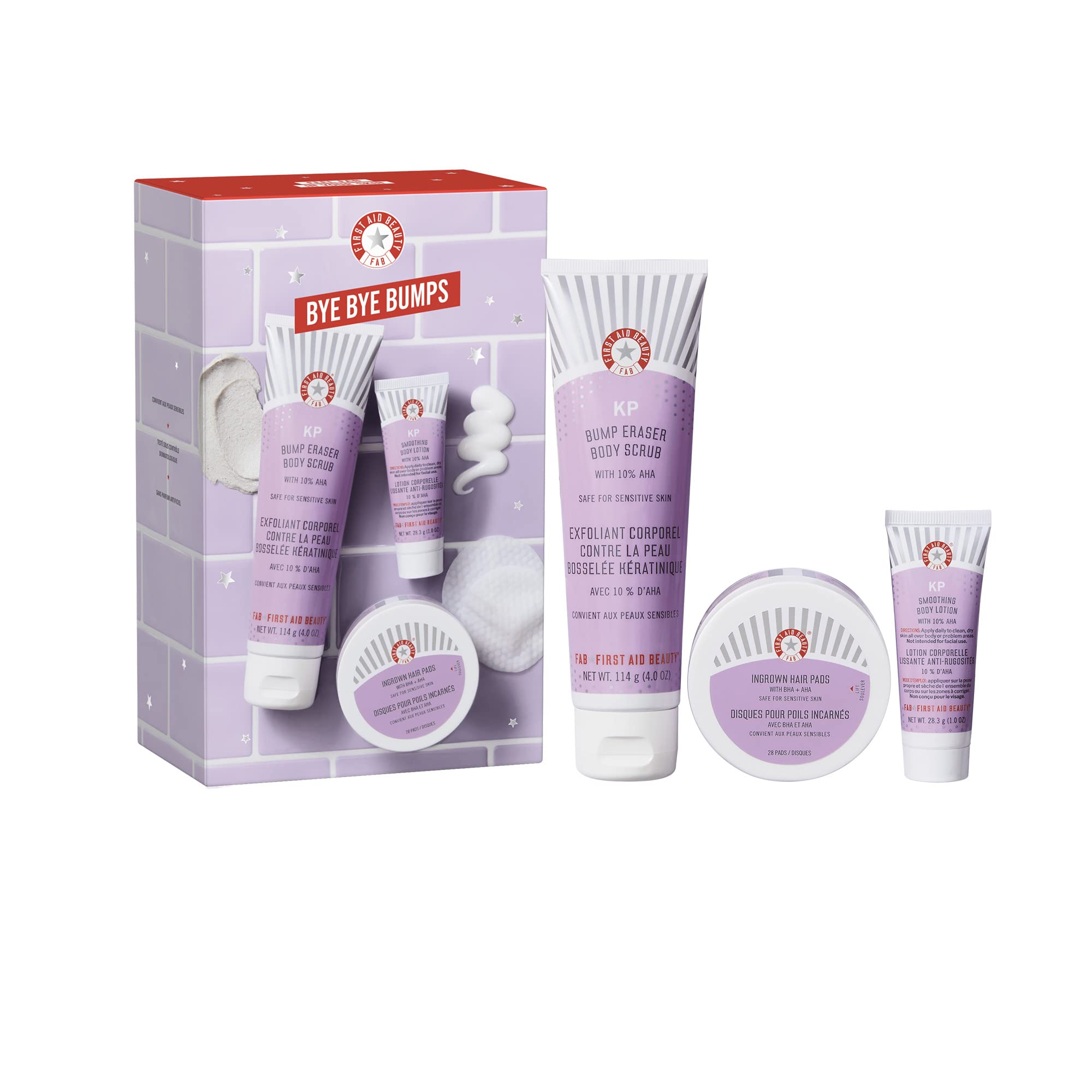 Bye Bye Bumps Skin Treatment Set