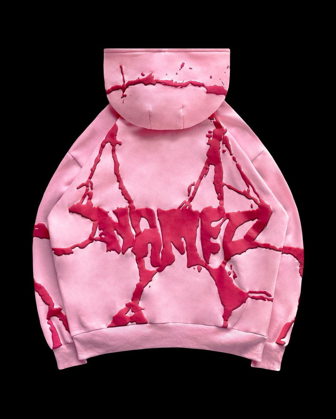 Retro Puff Print Hoodie