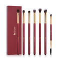 Ranch Red 7-Piece Eye Makeup Brush Set