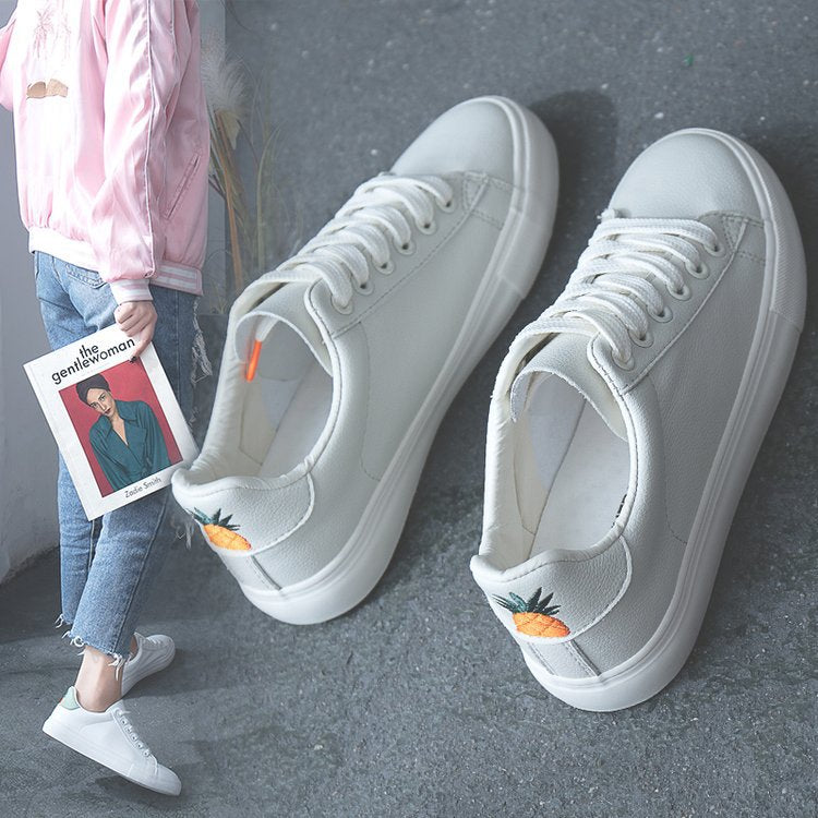 Pineapple Flat Sneakers
