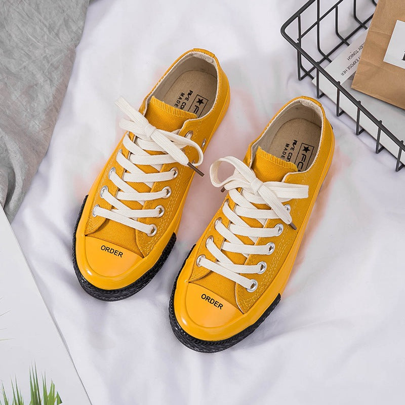 Canvas Lace Sneakers