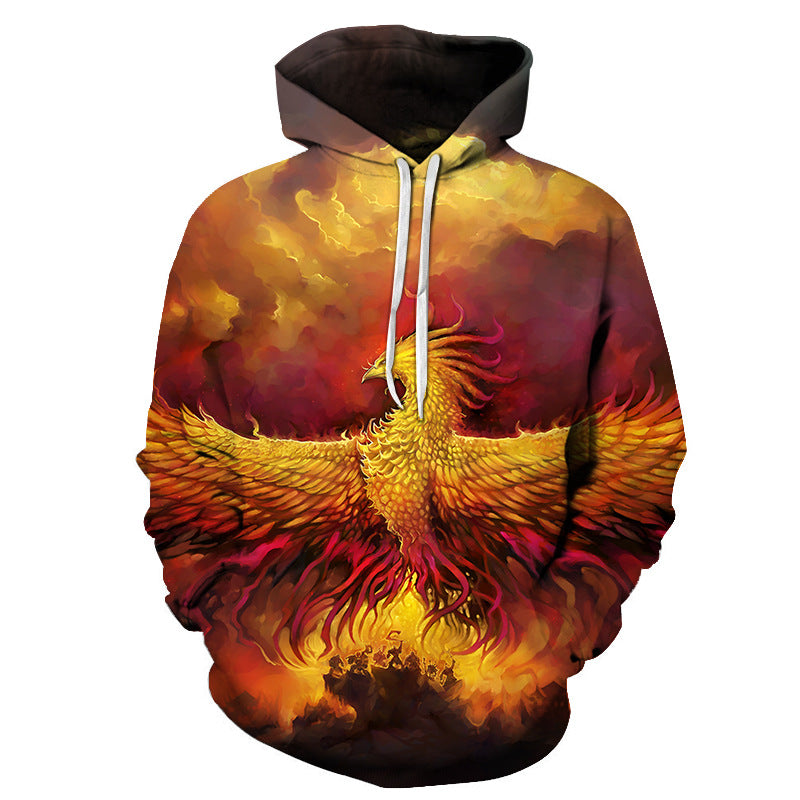 Flame Phoenix Hoodie