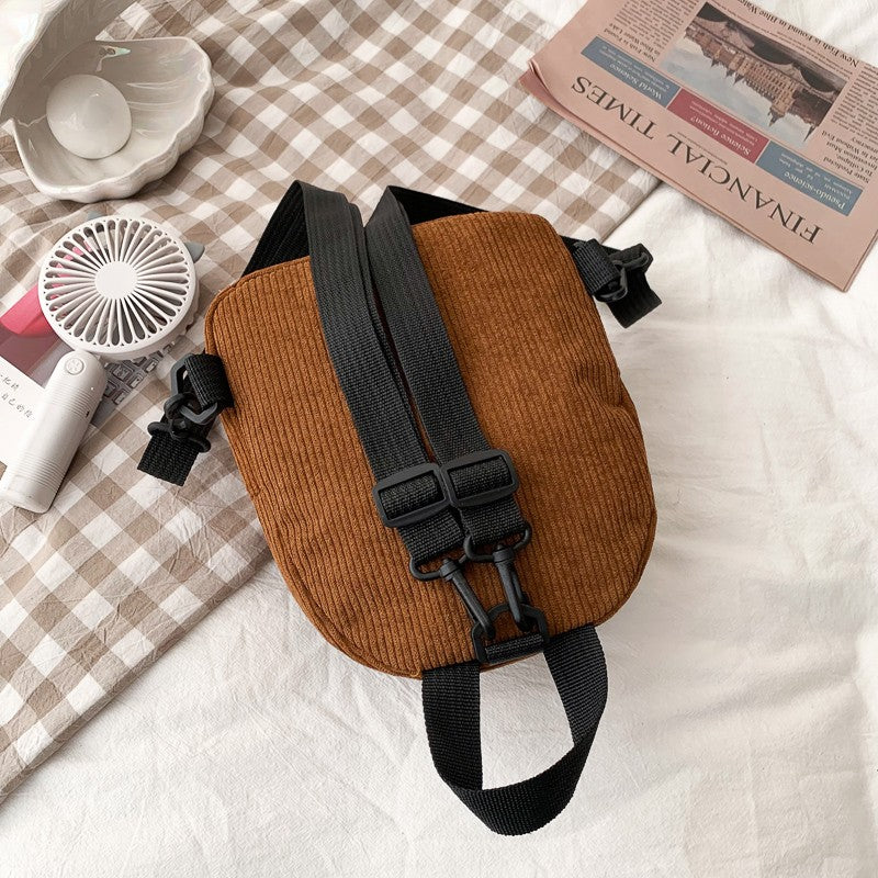 Corduroy Mini Backpack