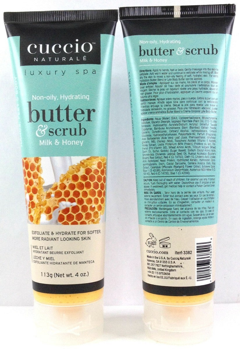Cuccio Naturale Butter Scrub Skin